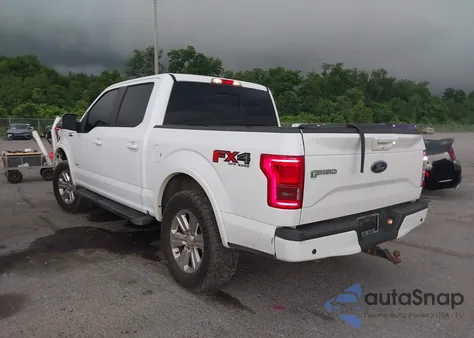 2016 Ford F150 Supercrew из США, поврежденный, VIN 1FTEW1EG2GKE69654